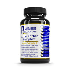 Premier Research Labs Astaxanthin Complex 4mg – 60 Veg Capsules | Heart, Skin & Eye - Fun Stuff Gift Shop