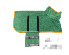 Pet Bath Robe Towel for Dogs & Cats | Quick-Dry Microfiber Wrap in 6 Colors & 5 Sizes - Fun Stuff Gift Shop