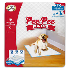 Four Paws Pet Select Pee Pee Pads for Dogs and Puppies 30 Count Standard: 22" x 22" - Fun Stuff Gift Shop