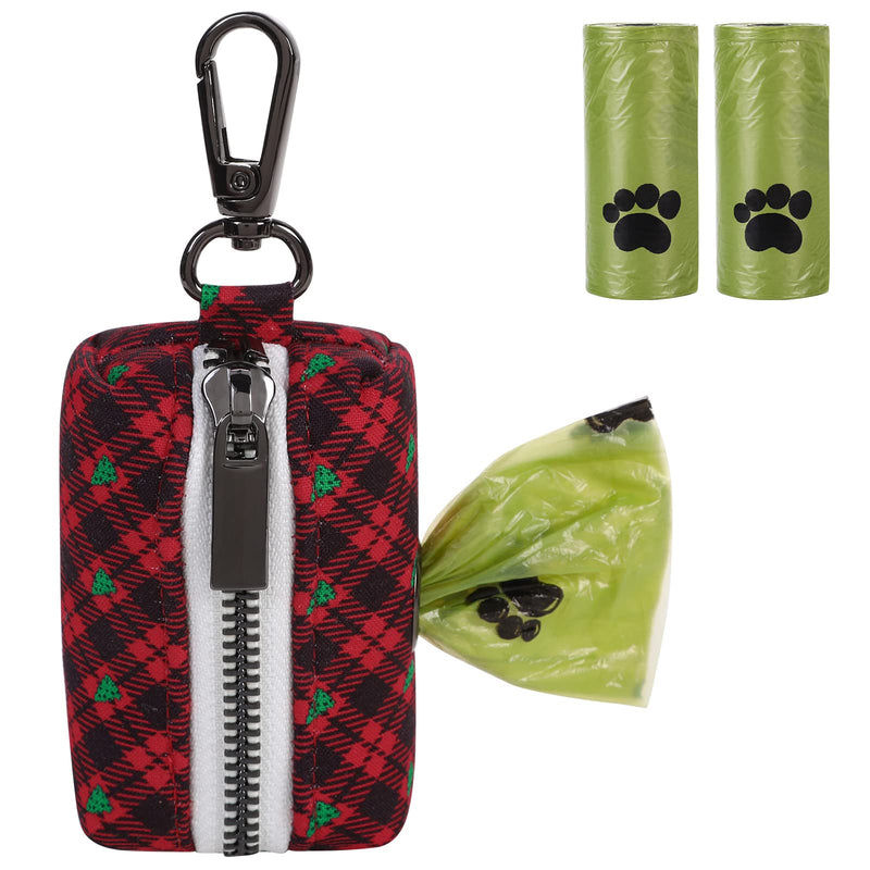 Dog Poop Bag Holder with Bags | Stylish Leash Dispenser with Carabiner Clip - Fun Stuff Gift Shop