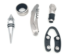 5-Piece Wine Opener Set | Complete Wine Accessories Kit in Gift Box - Fun Stuff Gift Shop