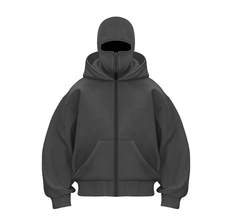 Double Hood Fleece Hoodie | Sherpa-Lined, Wind-Ready & Street-Ready - Fun Stuff Gift Shop