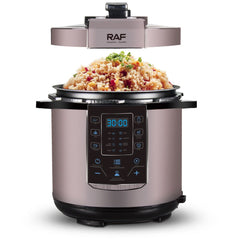 6L Electric Pressure Cooker & Rice Cooker | Non-Stick | 24H Keep Warm - Fun Stuff Gift Shop