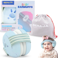 Baby Ear Muffs Noise Protection for Infants & Toddlers – Noise Cancelling Baby Headphones Ear Protection (Blue) - Baby Ear Protection - Fun Stuff Gift Shop