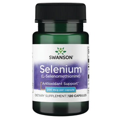 Swanson Selenium 200mcg – 120 Capsules | Antioxidant & Immune Support - Fun Stuff Gift Shop