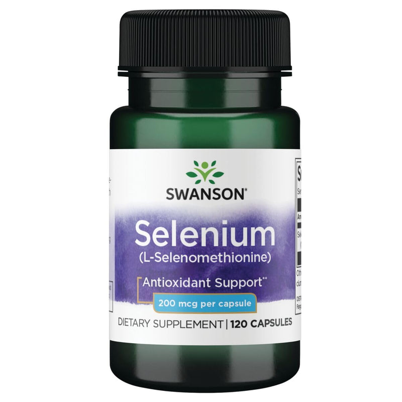 Swanson Selenium 200mcg – 120 Capsules | Antioxidant & Immune Support - Fun Stuff Gift Shop