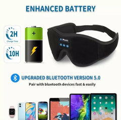 3D Eye Mask Bluetooth 50 Unlimited Music Stereo - Fun Stuff Gift Shop