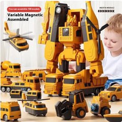 Magnetic Building Blocks Cars, Trucks & Boats - Fun Stuff Gift Shop