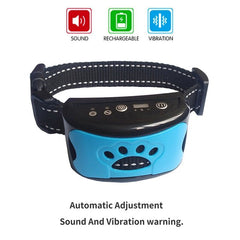 Ultrasonic Anti-Bark Dog Collar | USB Rechargeable Training Collar - Fun Stuff Gift Shop