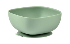 Beaba Silicone Suction Baby Bowl – BPA-Free, Dishwasher Safe | Sage - Fun Stuff Gift Shop