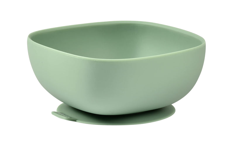 Beaba Silicone Suction Baby Bowl – BPA-Free, Dishwasher Safe | Sage