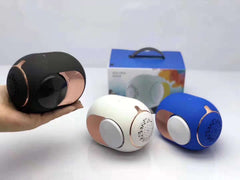 Portable Bluetooth Mini Speaker with Subwoofer | 5W Wireless Speaker with FM Radio - Fun Stuff Gift Shop