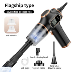 Wireless Mini Vacuum Cleaner – High-Power Cordless for Car, Home & Office - Cleaning Appliances - Fun Stuff Gift Shop