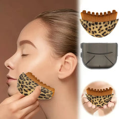 Facial Massage & Contour Brush – Lymphatic Drainage Beauty Tool