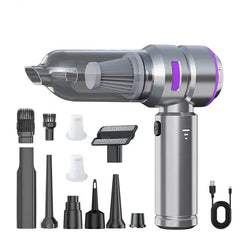 Wireless Handheld Vacuum & Air Duster – 390000PA Brushless Motor