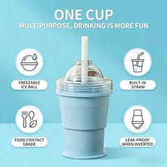 ChillFlex™ Ice Maker Cup 💧 — Fold, Freeze & Pop Out Easily | Buy 2 Save 20%