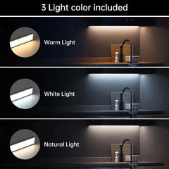 LED Motion Sensor Under Cabinet Light – USB Wireless, 3-Color, Kitchen & Wardrobe Lighting - LED Lighting - Fun Stuff Gift Shop