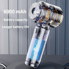 Wireless Handheld Vacuum & Air Duster – 390000PA Brushless Motor