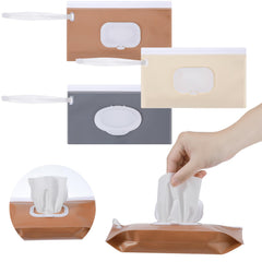 3-Pack Baby Wipe Holder & Travel Wipes Dispenser | Reusable, Refillable, Waterproof - Fun Stuff Gift Shop