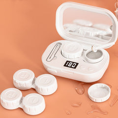 Ultrasonic Contact Lens Cleaner – Automatic Deep Cleaning & Sterilizing Device (USB Rechargeable, Compact Travel Case)