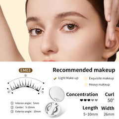 Magnetic False Eyelashes Set with Applicator - Fun Stuff Gift Shop