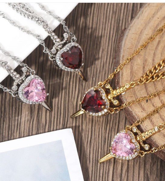 Love Dagger Necklace - Fun Stuff Gift Shop