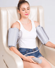 Enjoy soothing relief with the Automatic Air Wave Calf Massage Machine. This advanced massager uses dynamic air compression to gently massage your calves, promoting better blood circulation and reducing muscle fatigue. Equipped with multiple modes and ad - Fun Stuff Gift Shop