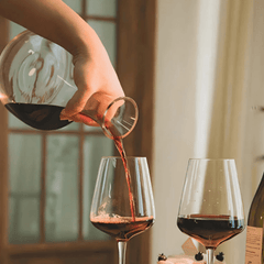 Wine Decanter Set | Elegant Glass Decanter for Red Wine with Glasses - Fun Stuff Gift Shop