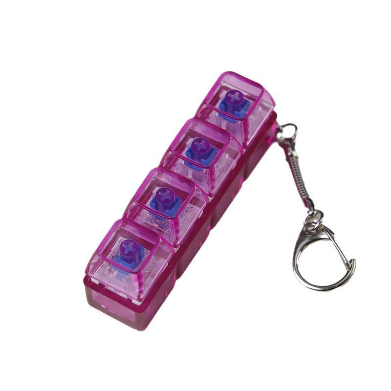 Transparent PC Stress Relief Shaft Tester with Light