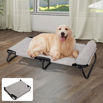 ABE Raised Dog BedElevated Dog Bed Outdoor Dog Bed Dog Cot Dog Beds Large Sized Dog Cooling Dog BedOutside Dog Bed Off Ground (X-Large)
