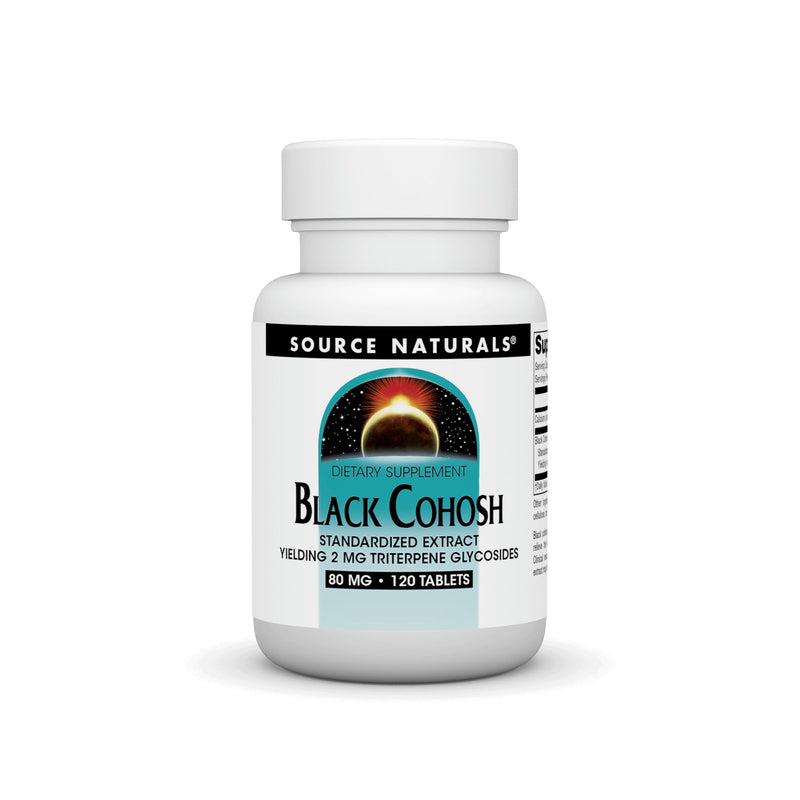 Source Naturals Black Cohosh Extract – 120 Tablets | Menopause & Hot Flash Relief - Fun Stuff Gift Shop
