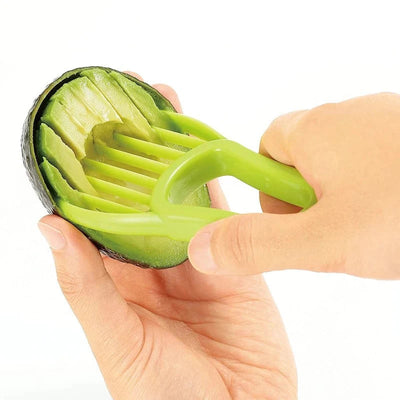 3-in-1 Avocado Slicer – Slice, Pit & Scoop in Seconds