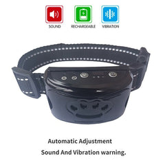 Ultrasonic Anti-Bark Dog Collar | USB Rechargeable Training Collar - Fun Stuff Gift Shop
