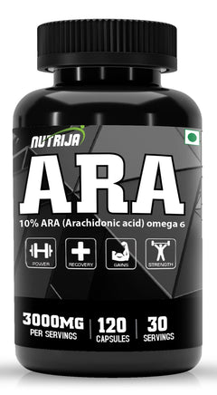 NutriJa Arachidonic Acid 750mg – 120 Capsules | Muscle Growth & Recovery - Fun Stuff Gift Shop