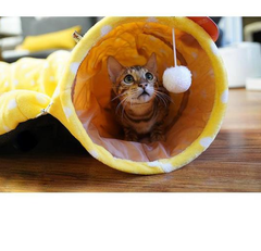 Cat Tunnel, Cat Bed, Cat Mat, Cat Sleeping Bag - Fun Stuff Gift Shop