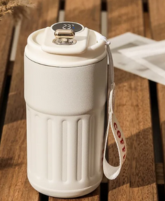 Smart Thermal Bottle with Digital Temperature Display | 450ml Vacuum Insulated Stainless Steel Travel Mug