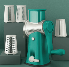 Multi-Function Vegetable Slicer & Grater | Interchangeable Blades - Fun Stuff Gift Shop