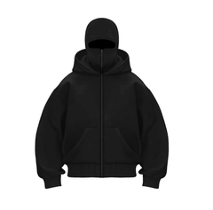 Double Hood Fleece Hoodie | Sherpa-Lined, Wind-Ready & Street-Ready - Fun Stuff Gift Shop