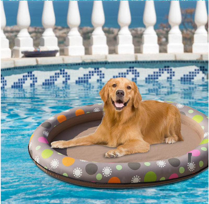 Inflatable Dog Float Hammock | Large Pet Pool Raft for Summer