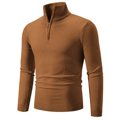 Men's Plus Size Fleece Zip Mock Neck Sweater - Fun Stuff Gift Shop
