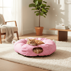 Cat Tunnel, Cat Bed, Cat Mat, Cat Sleeping Bag - Fun Stuff Gift Shop