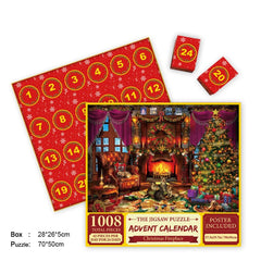 Merry Jigsaw Advent Calendar Puzzle - Fun Stuff Gift Shop