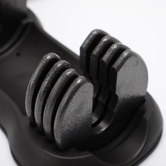 Cast Iron Barbell 25 lb | Home Gym Weight Bar