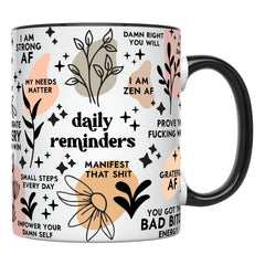 Bold Affirmation Mug | Funny Women's Gift for Mental Health & Motivation | 11oz - Fun Stuff Gift Shop
