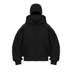 Men’s Hooded Zip-Up Baseball Jacket – Lightweight Casual Hoodie (Spring/Fall, S–3XL, Multiple Colors)