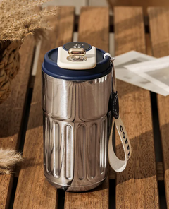 Smart Thermal Bottle with Digital Temperature Display | 450ml Vacuum Insulated Stainless Steel Travel Mug