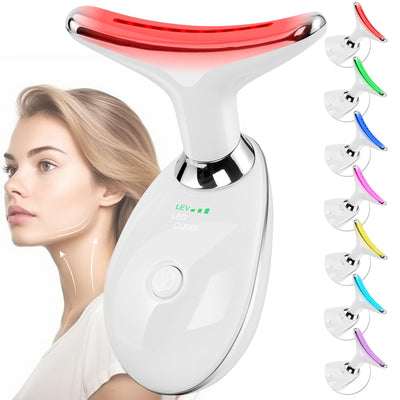 7-in-1 LED Facial Sculpting Wand – Red Light Therapy & Face Massager