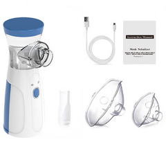 Portable Mesh Nebulizer – Handheld Silent Inhaler for Asthma & Respiratory Relief | Kids & Adults, Battery Powered