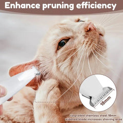 Pet Paw Trimmer with LED Light | Waterproof Rechargeable Dog Grooming Trimmer - Fun Stuff Gift Shop