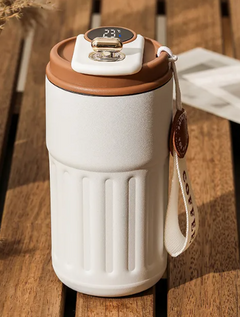 Smart Thermal Bottle with Digital Temperature Display | 450ml Vacuum Insulated Stainless Steel Travel Mug